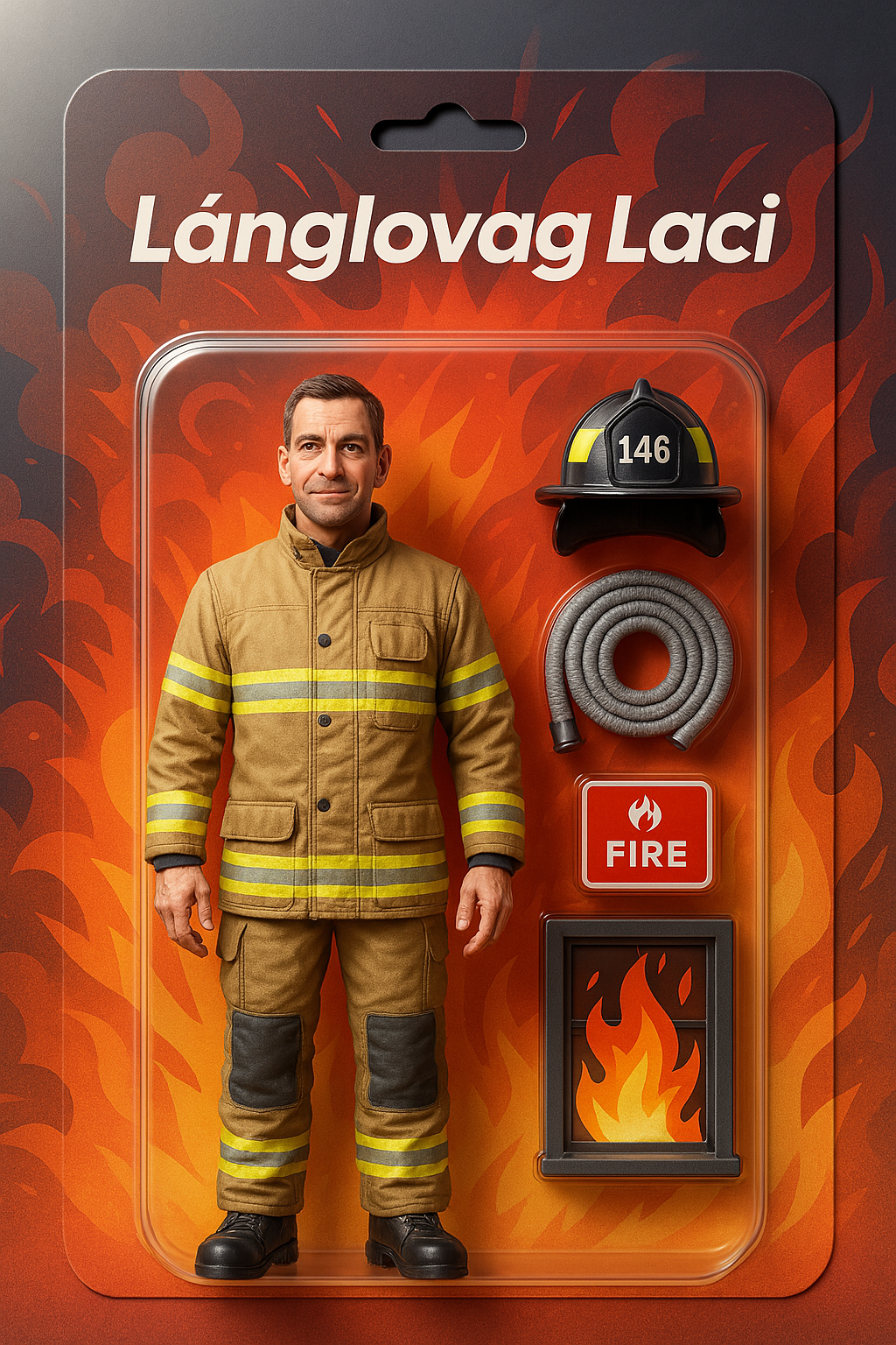 Egyedi Akciófigura Rólad - ActionDoll 4 kiegészítővel