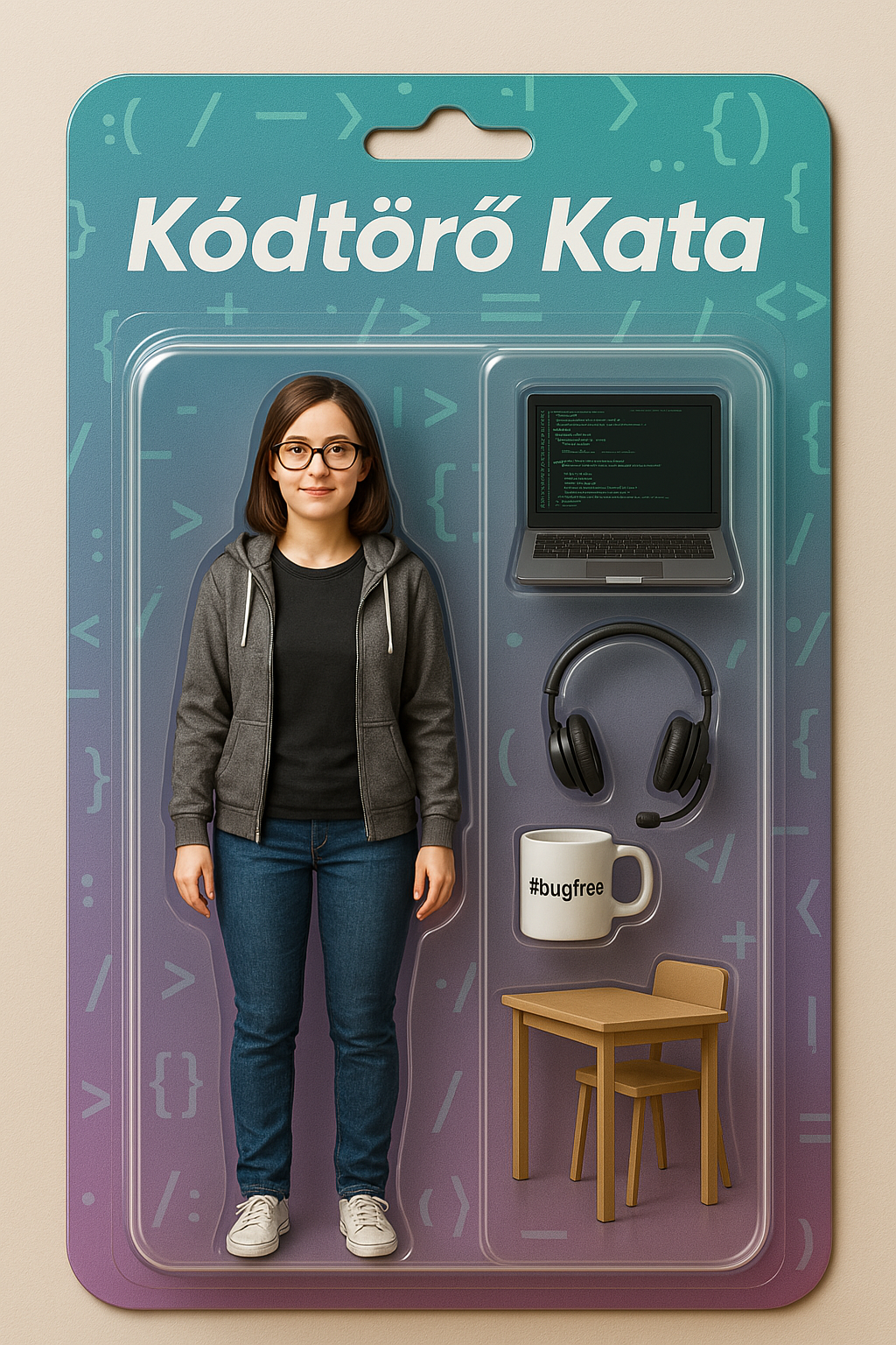 Egyedi Akciófigura Rólad - ActionDoll 4 kiegészítővel