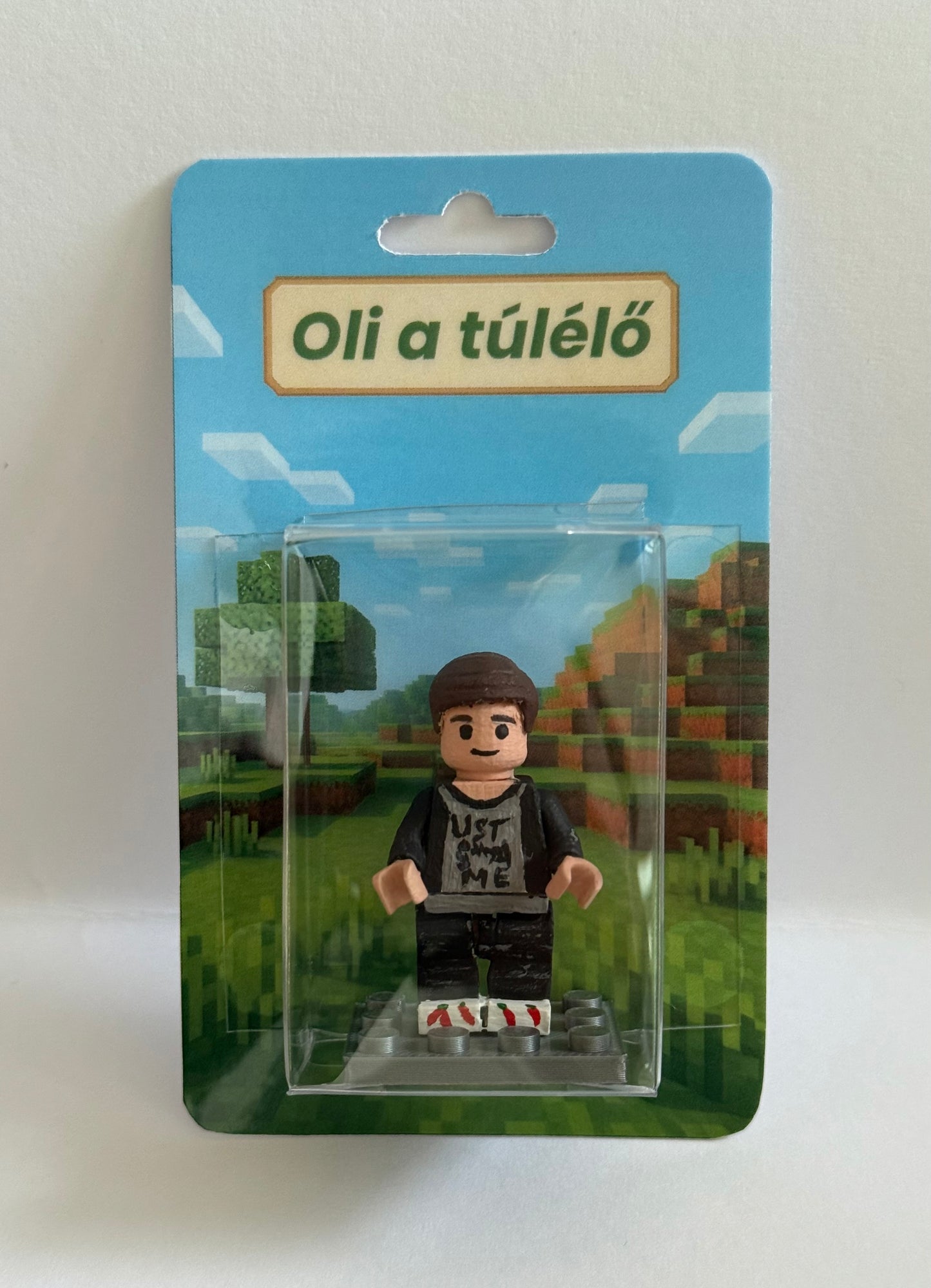Unique Lego-style figure – A buildable keepsake made of you!
