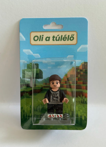 Unique Lego-style figure – A buildable keepsake made of you!