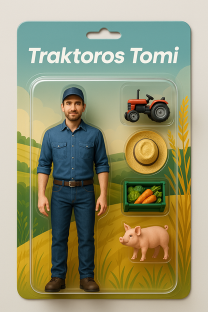 Egyedi Akciófigura Rólad - ActionDoll 4 kiegészítővel