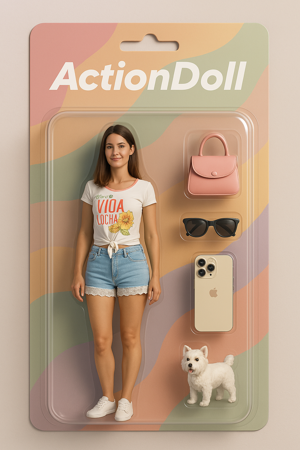Egyedi Akciófigura Rólad - ActionDoll 4 kiegészítővel