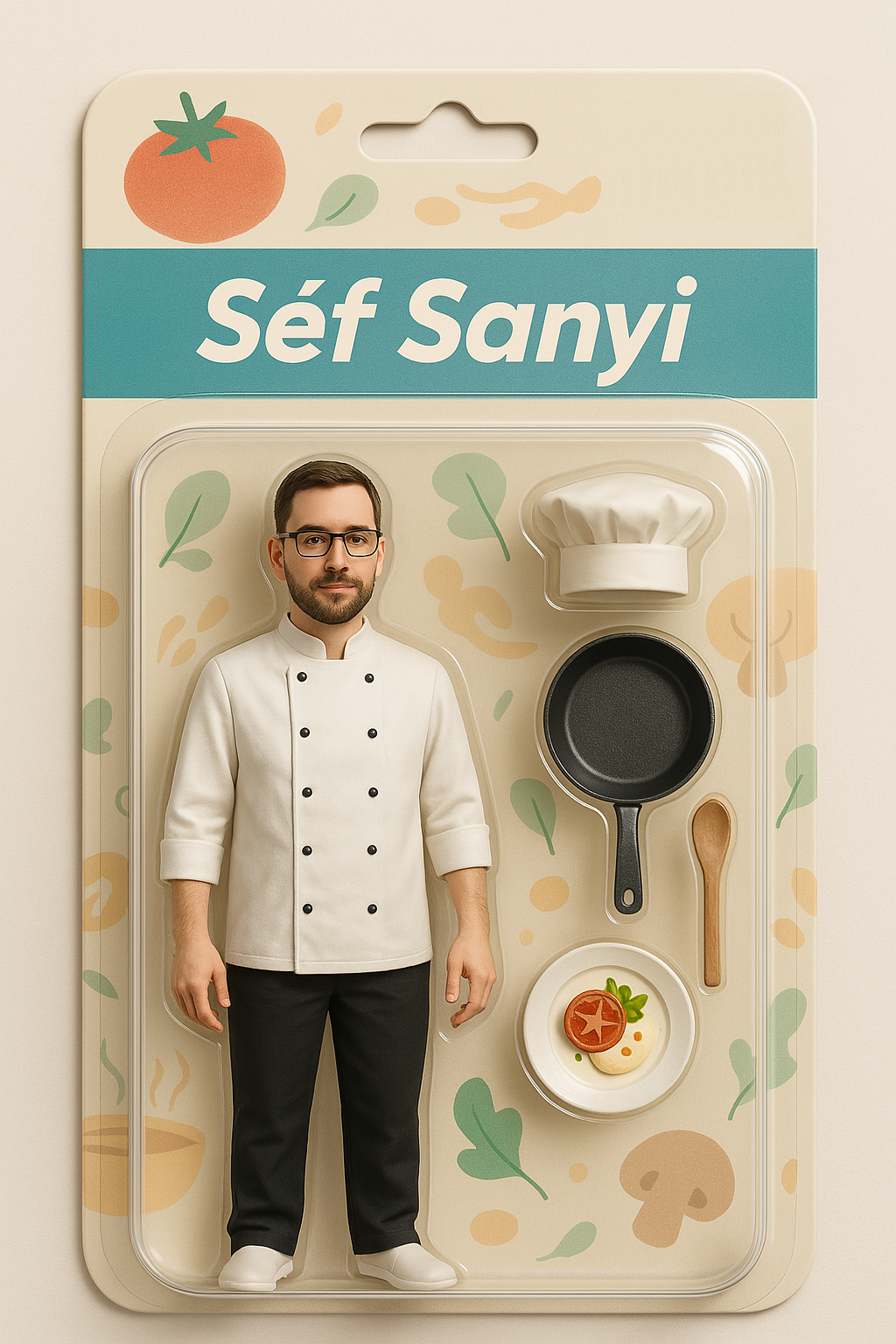 Egyedi Akciófigura Rólad - ActionDoll 4 kiegészítővel