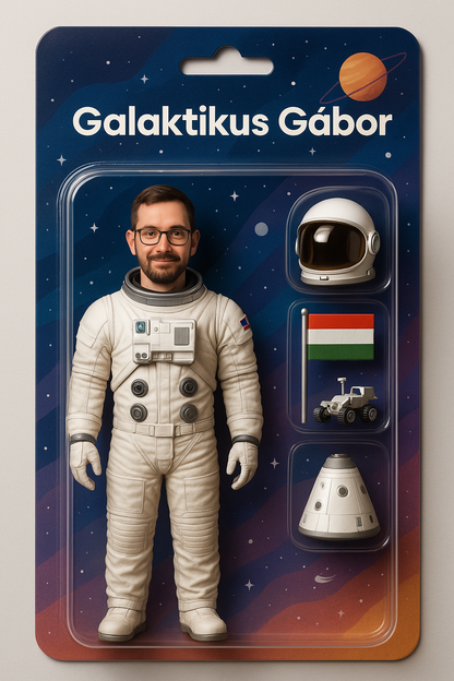 Egyedi Akciófigura Rólad - ActionDoll 4 kiegészítővel