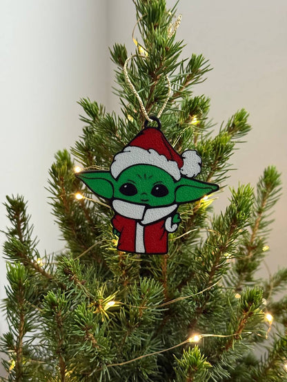 Grogu karácsonyfadísz