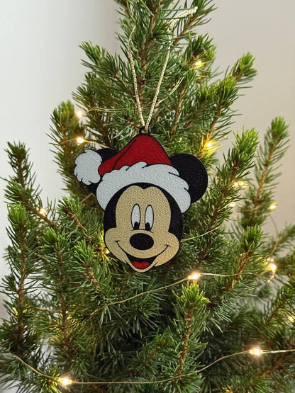 Mickey egér karácsonyfadísz