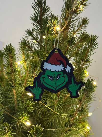 Tróger Grinch Karácsonyfa Dísz