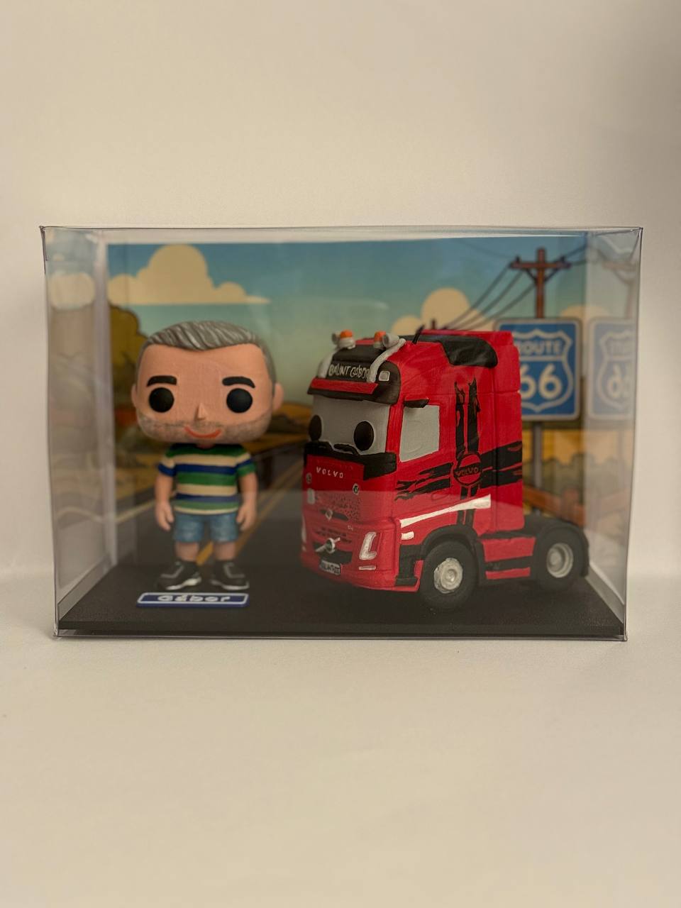 Custom Funko-Style Figure with Your Favourite Vehicle