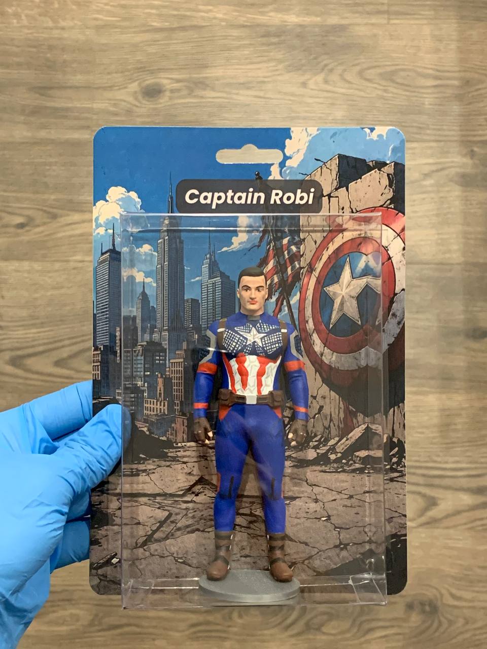 Custom Superhero Action Figure – Marvel-Inspired